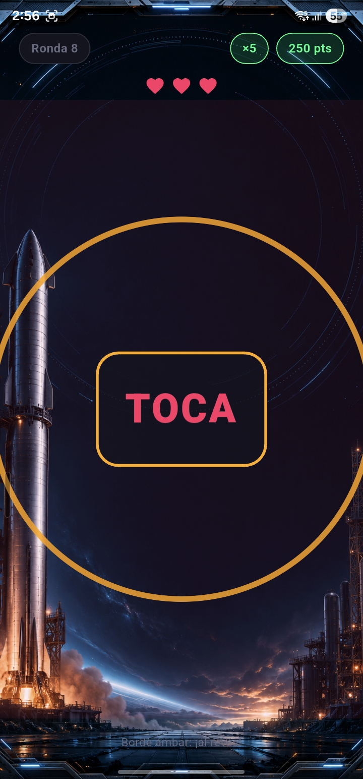 Partida con comando TOCA